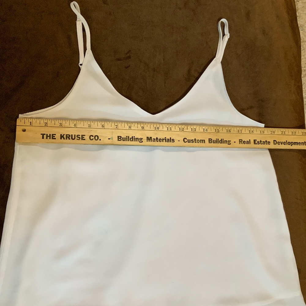 Cotton On White M Camisole Dainty Officecore Balletcore Coquette Classic - Picture 4 of 5